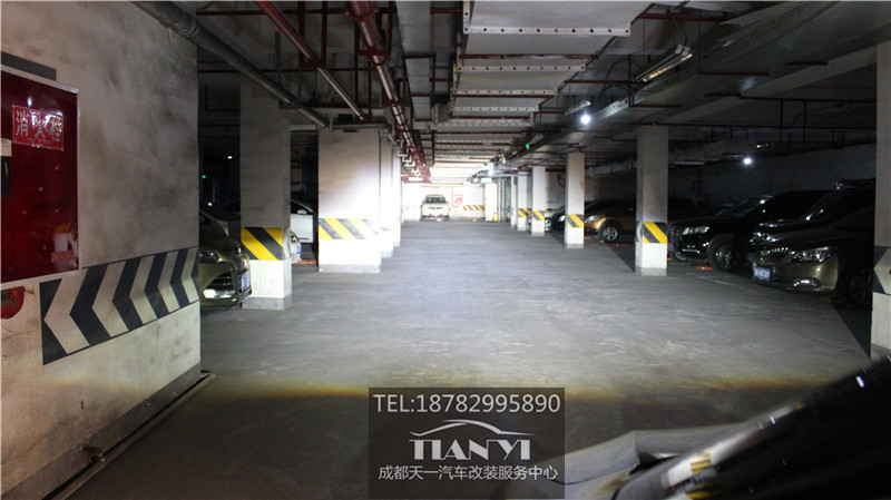 大眾新夏朗成都改車燈改裝第二代米石M2 LED酷動(dòng)版輔助轉(zhuǎn)向大燈雙光透鏡