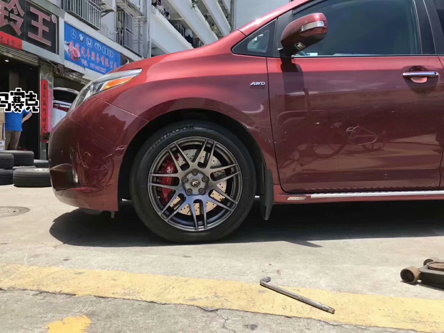 塞納，換 Forgestar 20寸 完工！