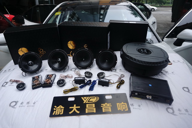 18款豐田凱美瑞汽車音響改裝瑞典卓美XU6.2兩分頻喇叭-重慶渝大昌