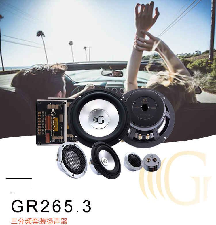 GR265.3三分频喇叭套装