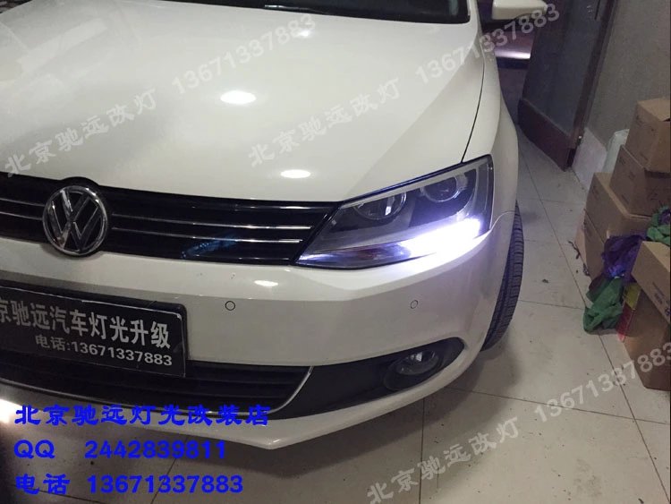 新款速騰  大眾新速騰 車燈改裝  北京地區(qū)專業(yè)改燈