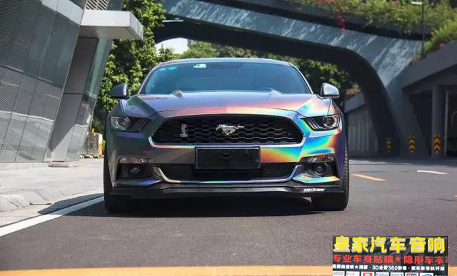 野馬汽車改色3D炫彩 改色貼膜——郴州市皇家音響