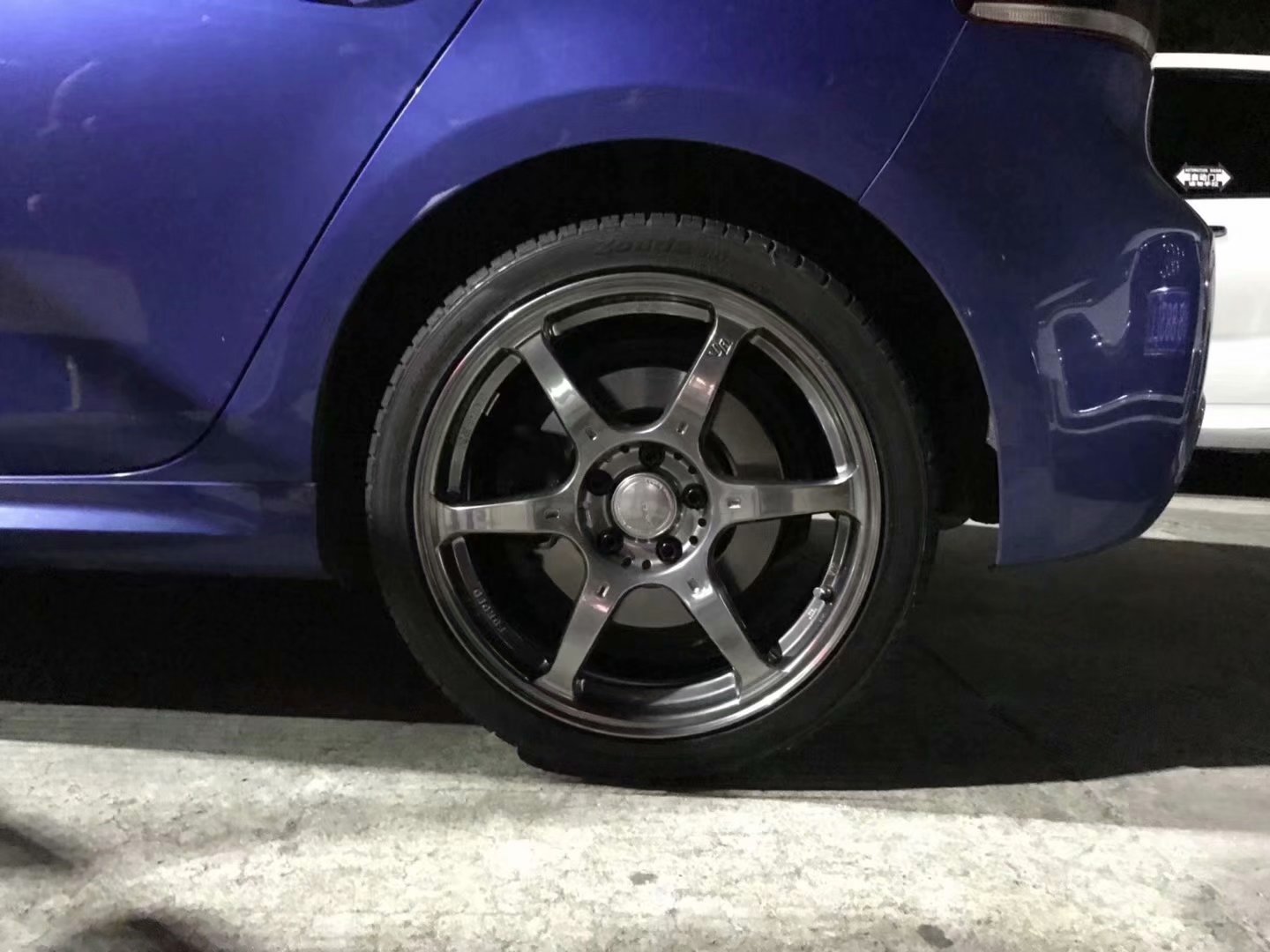 大眾，換 RAYS  VR-G2  完工 ！