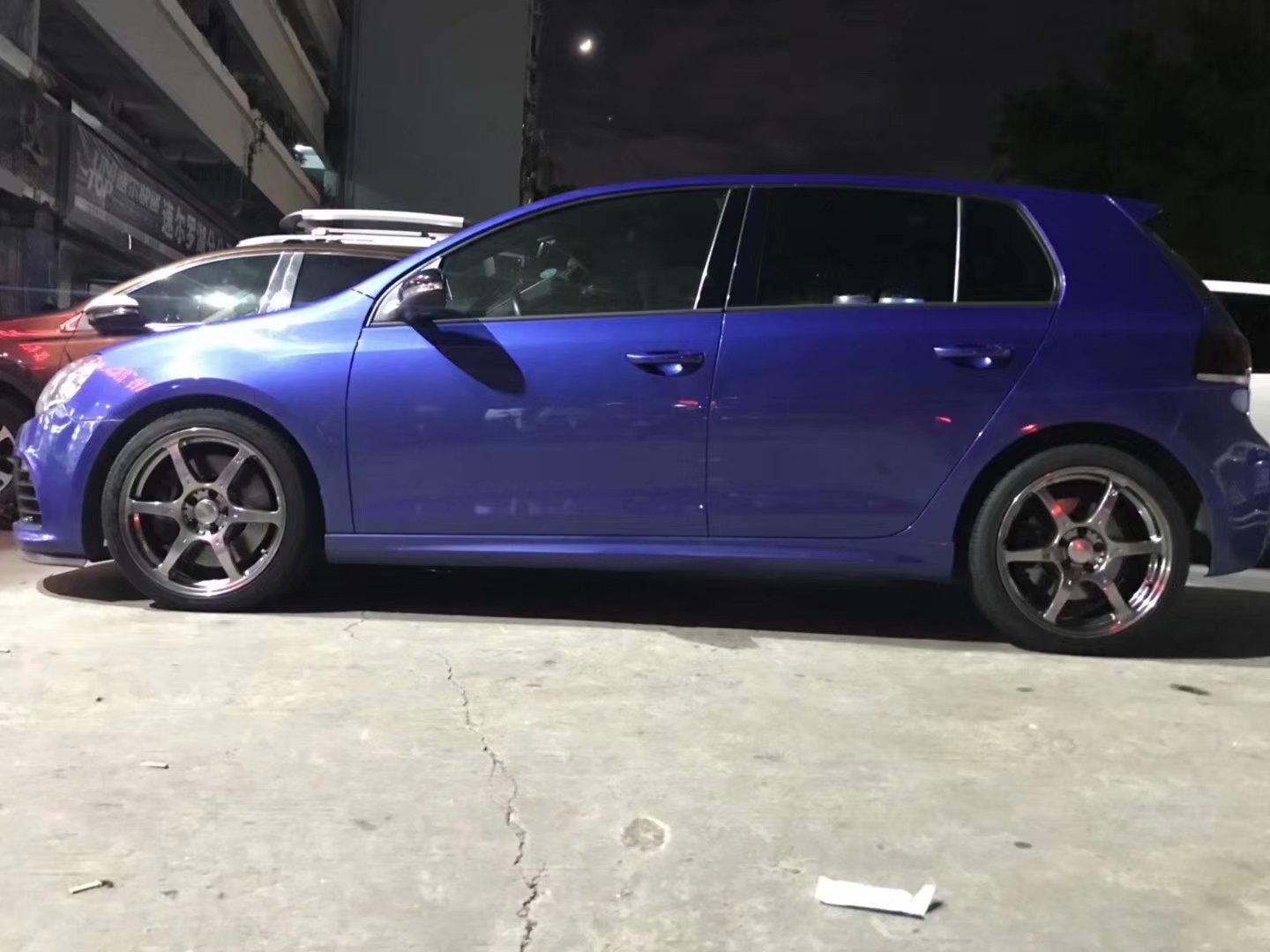 大眾，換 RAYS  VR-G2  完工 ！