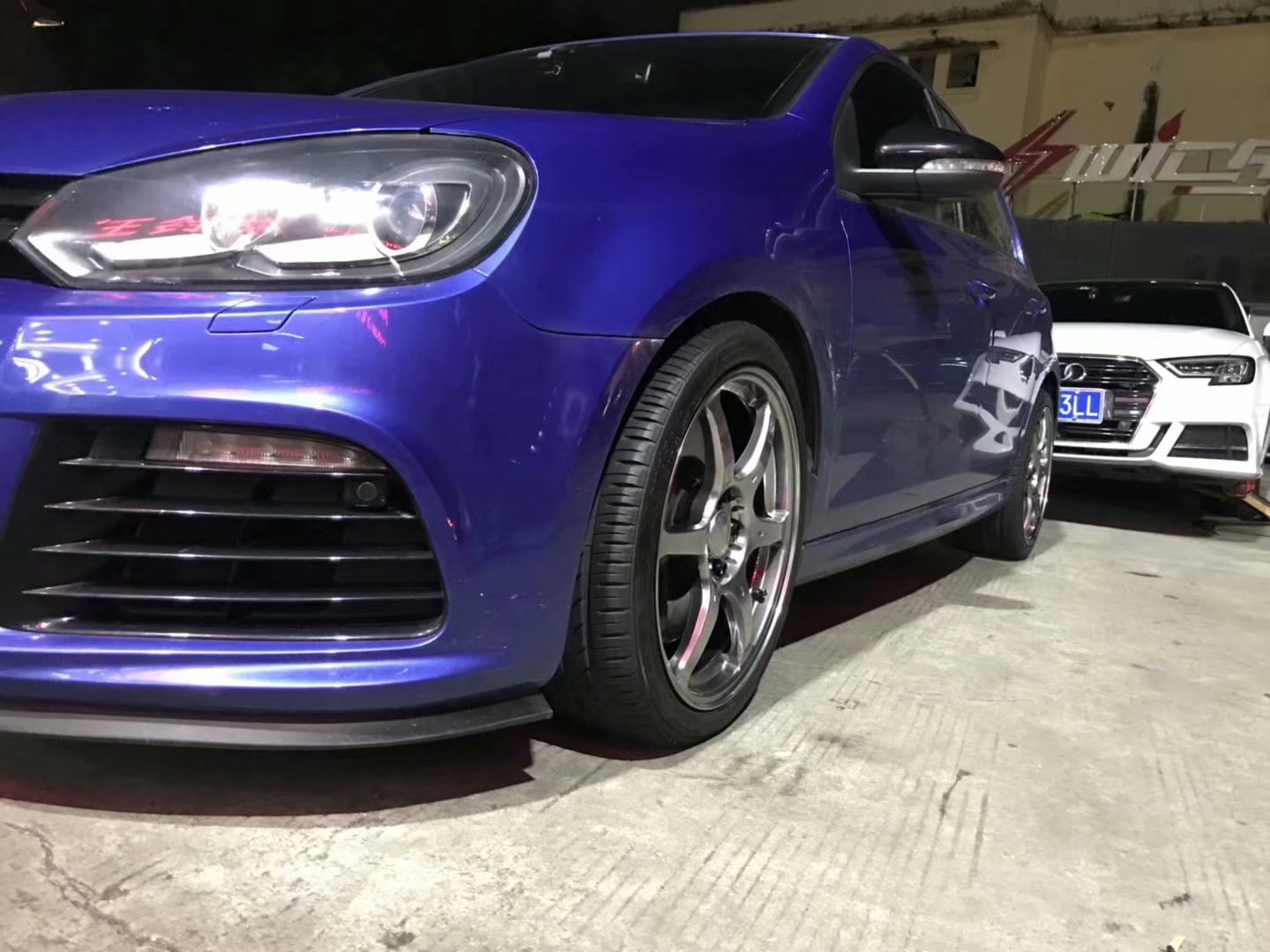 大眾，換 RAYS  VR-G2  完工 ！