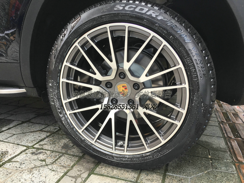 保時捷卡宴升級20寸迪威特定制鍛造輪轂 裝車 現(xiàn)貨供應