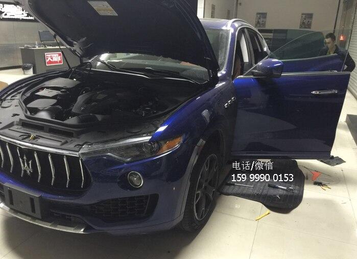 瑪莎拉蒂Levante萊萬特加裝電動踏板，這真是個兩全齊美的事情