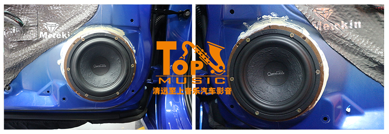 再完美也有缺陷，十代思域丟棄原車?yán)壬?jí)歌劇世家！清遠(yuǎn)汽車音響改裝