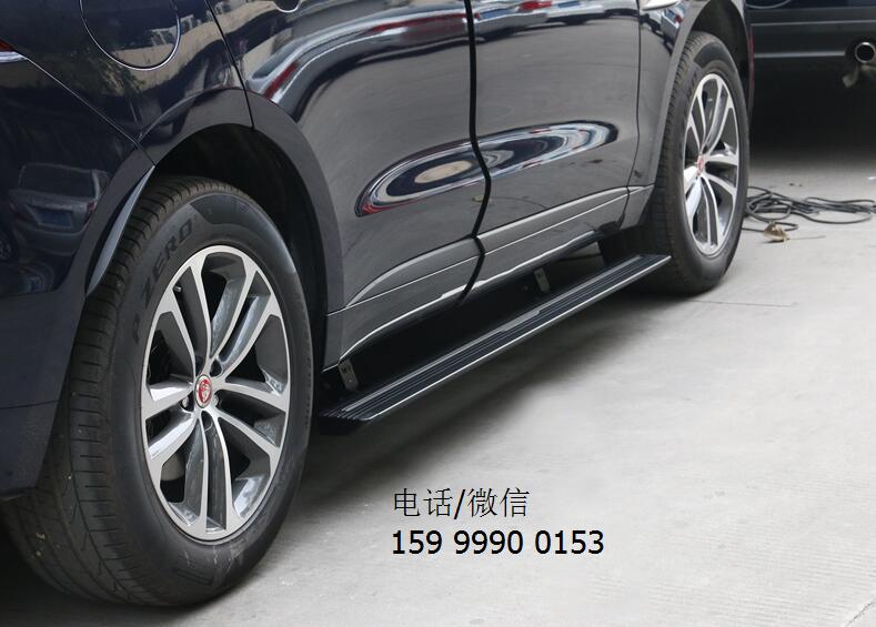 捷豹F-pace加裝電動踏板，效果出乎意料