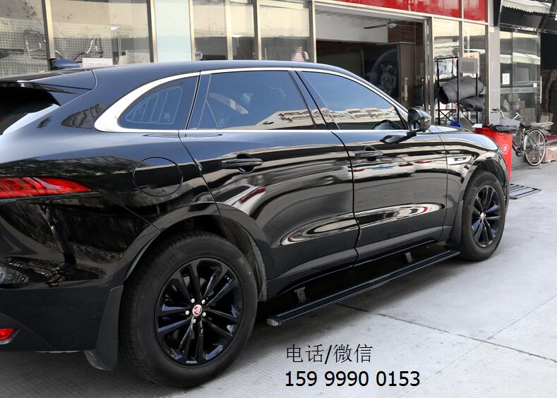 捷豹F-pace加裝電動踏板，效果出乎意料