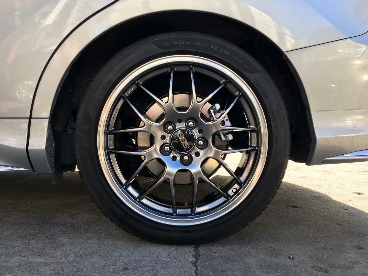 奧德賽，換 BBS RGR ，19寸 完工！