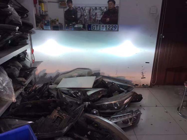 雅閣九代 大燈改裝 大燈增亮 氙氣燈透鏡 北京馳遠改燈