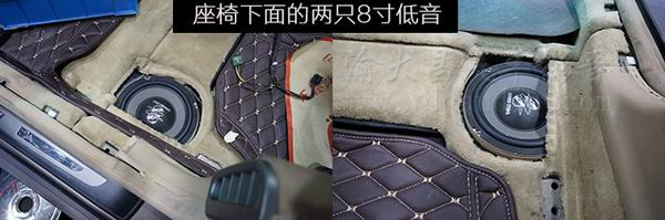 寶馬730原廠音響系統(tǒng)升級 汽車音響改裝德國零點專車專用三分頻 重慶渝大昌
