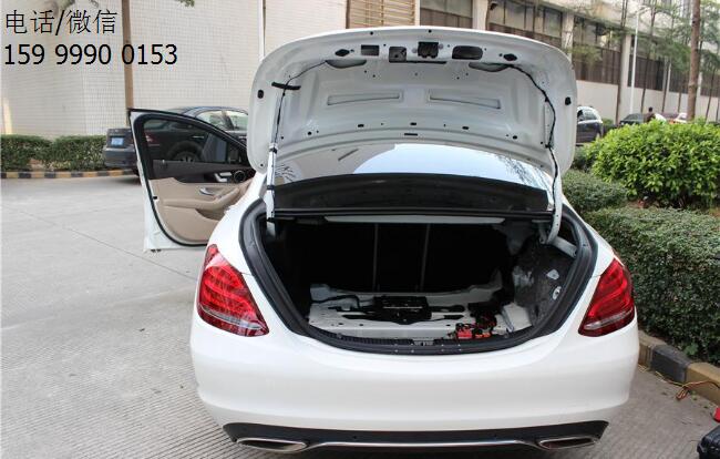 奔馳C級加裝電動尾門，輕松實現一鍵遙控尾門