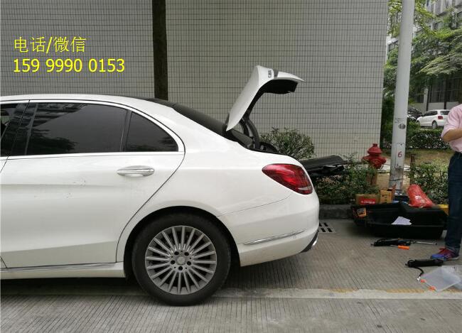 奔馳C級加裝電動尾門，輕松實現一鍵遙控尾門