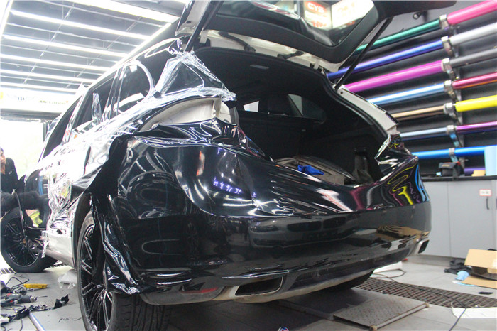 長(zhǎng)沙汽車改色貼膜全車高亮黑改色膜禿鷹Teckwrap美國(guó)進(jìn)口改色膜
