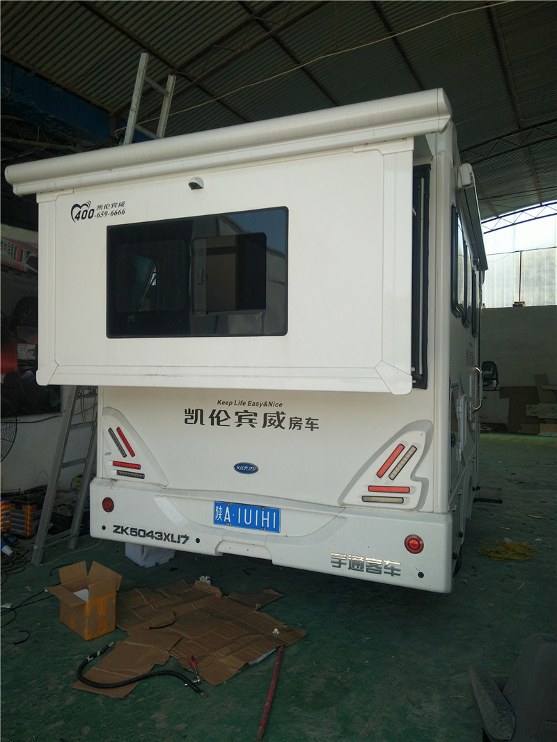 凱倫賓威房車加裝48V鋰電逆變帶原車空調(diào)