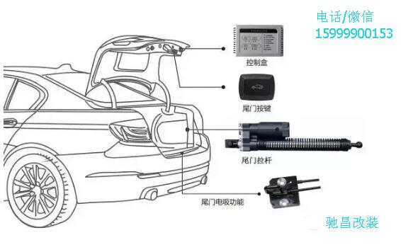 別克英朗GT/威朗加裝電動尾門，輕松實(shí)現(xiàn)對尾門開閉的控制