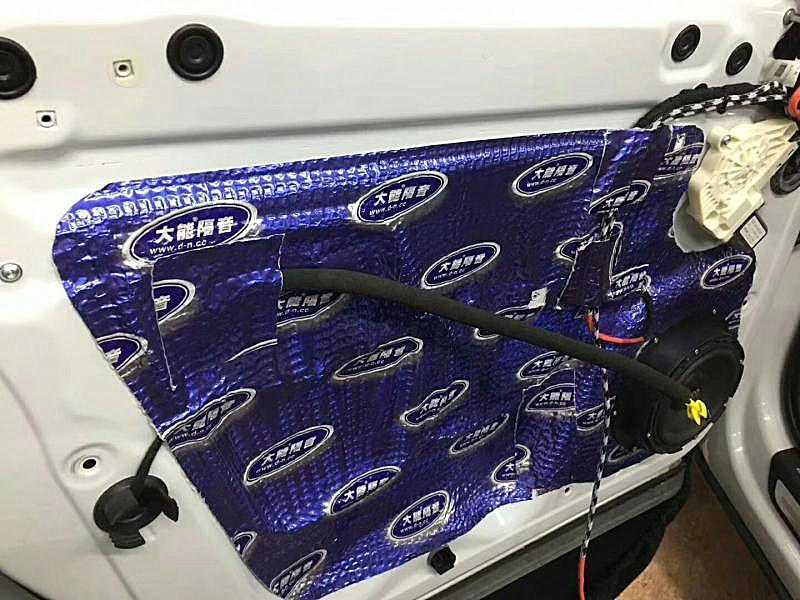 唐山汽車音響奧迪Q3全車大能隔音降噪，打造舒適的駕駛空間