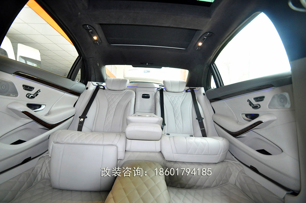 奔馳S550加長款全車內飾改裝定制效果怎么樣？
