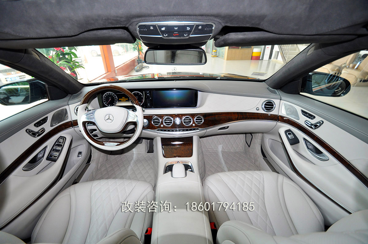 奔馳S550加長款全車內飾改裝定制效果怎么樣？