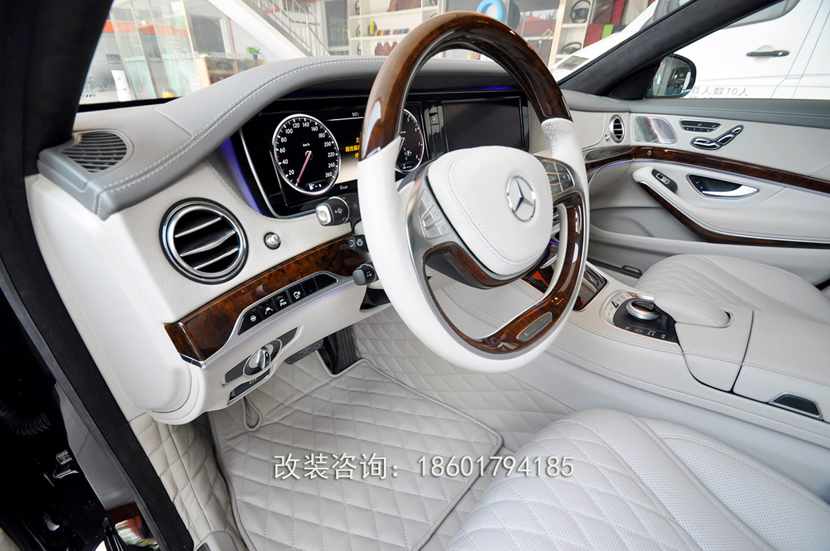 奔馳S550加長款全車內飾改裝定制效果怎么樣？