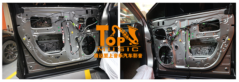 清遠(yuǎn)汽車音響改裝雷克薩斯RX300改裝歌劇世家CS365，感受音樂的獨(dú)特魅力！