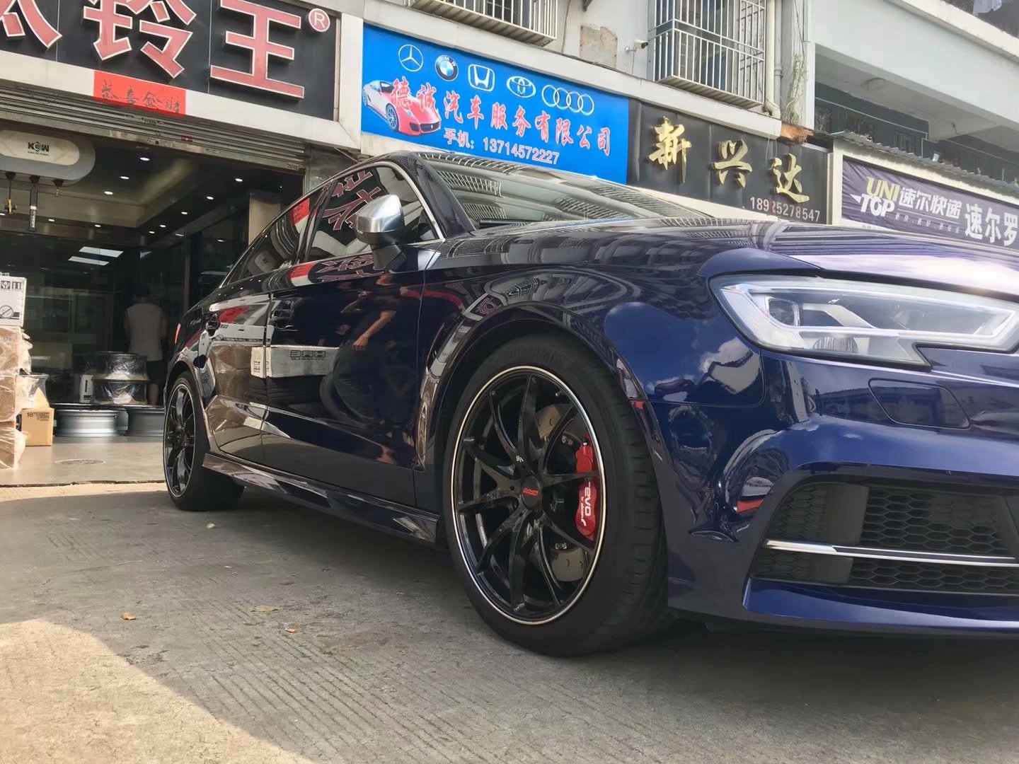奧迪S3 ，換 全新 RAYS G25 完工！