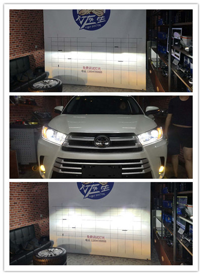 漢蘭達(dá)車燈升級(jí) 長春改燈就去車燈醫(yī)生 專業(yè)車燈升級(jí)