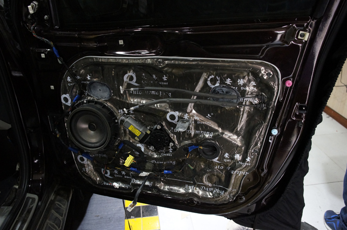 現(xiàn)代維拉克斯全車隔音降噪 安博士汽車隔音改裝 重慶渝大昌汽車音響