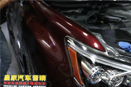 雷克萨斯GX400美国XPEL透明保护膜——郴州市皇家音响