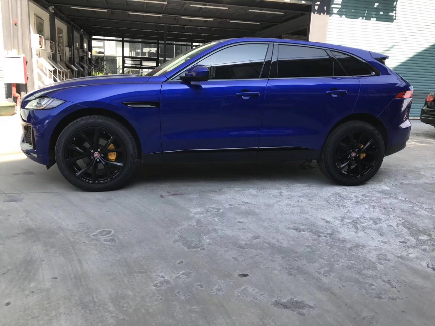 捷豹F-PACE 升級(jí)21寸SVR款鍛造輪轂