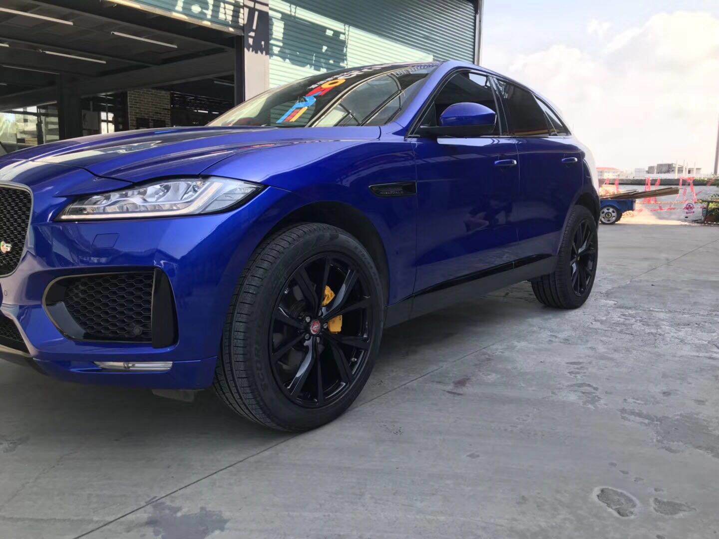 捷豹F-PACE 升級(jí)21寸SVR款鍛造輪轂