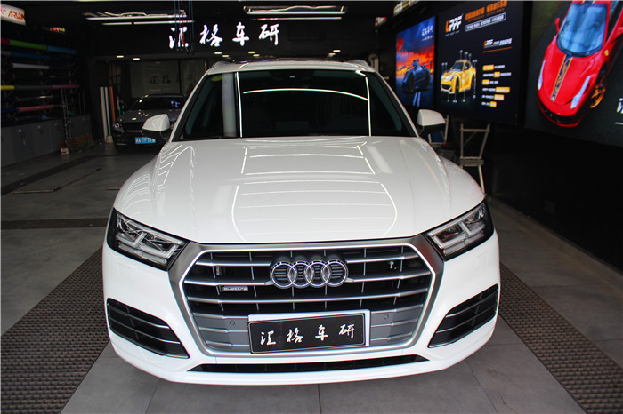 長(zhǎng)沙隱形車衣 奧迪全車保護(hù)貼膜 法國(guó)HEXIS漆面透明膜