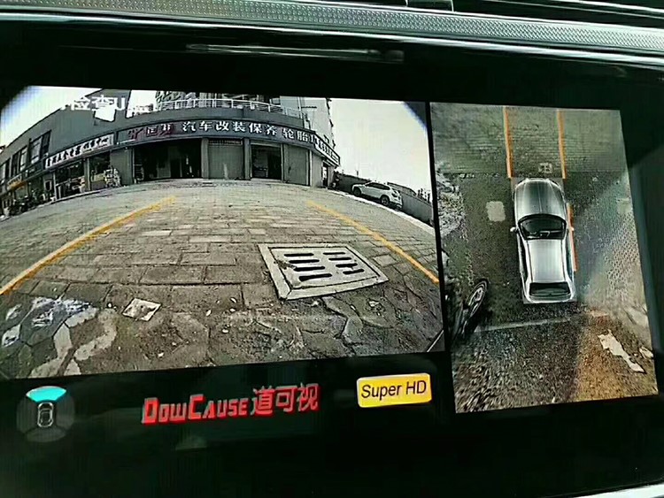 【西安億之星】大眾輝昂改裝道可視360度全景倒車系統(tǒng)