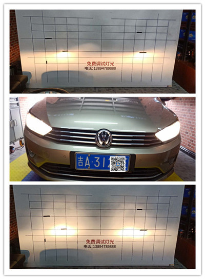 長春高爾夫嘉旅改燈去哪里？？長春車燈升級還是專業(yè)車燈醫(yī)生