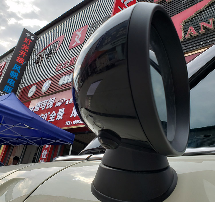 西安2018款寶馬迷你mini改裝道可視360度全景倒車輔助系統(tǒng)