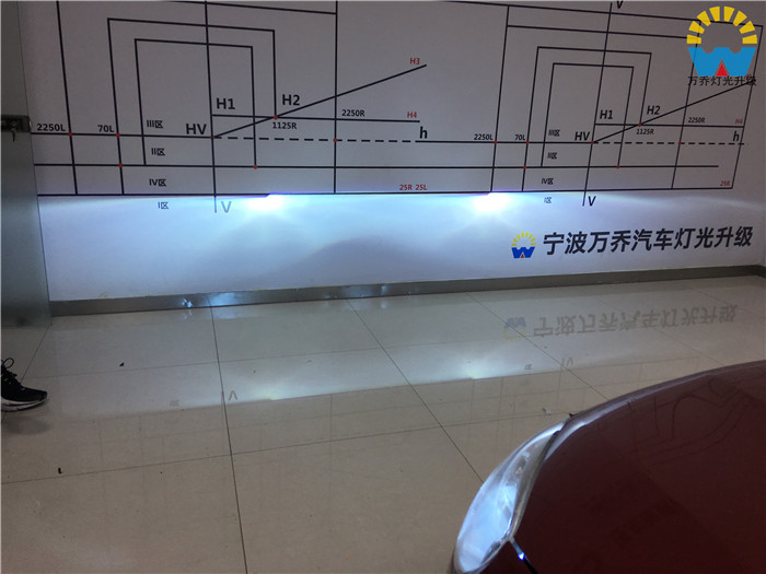 榮威550改燈_阿帕6套裝_寧波改燈
