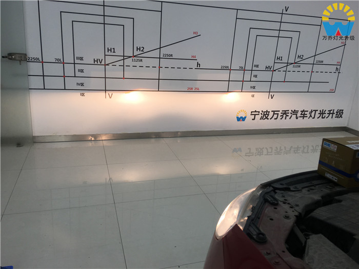 榮威550改燈_阿帕6套裝_寧波改燈