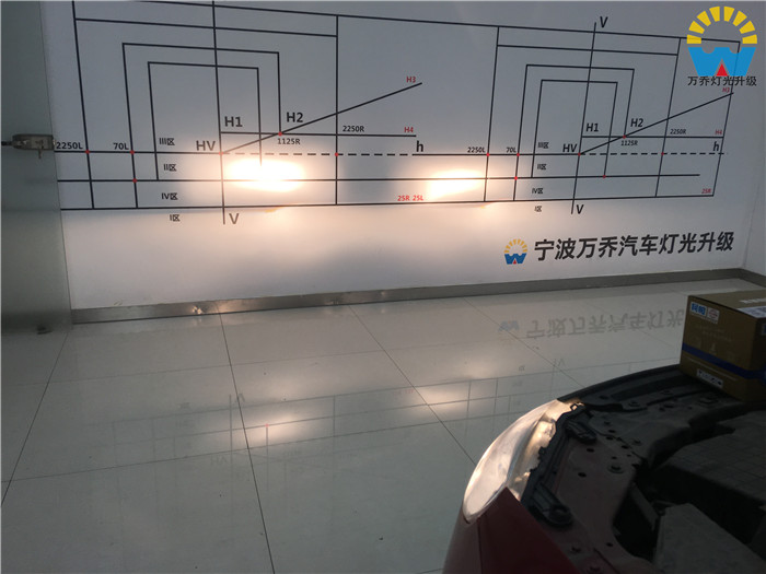 榮威550改燈_阿帕6套裝_寧波改燈