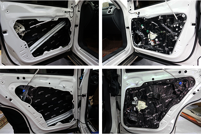 重慶汽車音響改裝哪家好？重慶渝大昌大眾途觀汽車音響改裝瑞典卓美XU6.2C喇叭