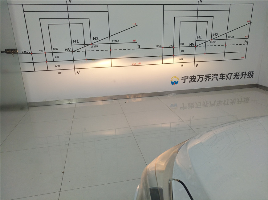 寧波豐田威馳改氙氣燈_雙光透鏡