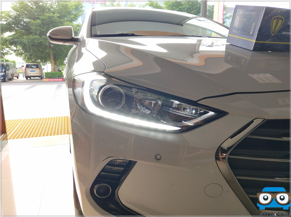 【南寧雙行道車燈】-現(xiàn)代領(lǐng)動(dòng)車燈升級(jí)
