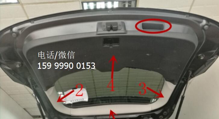 瑞風(fēng)S7/S5加裝電動尾門，終于能享受這一時尚科技的便利了