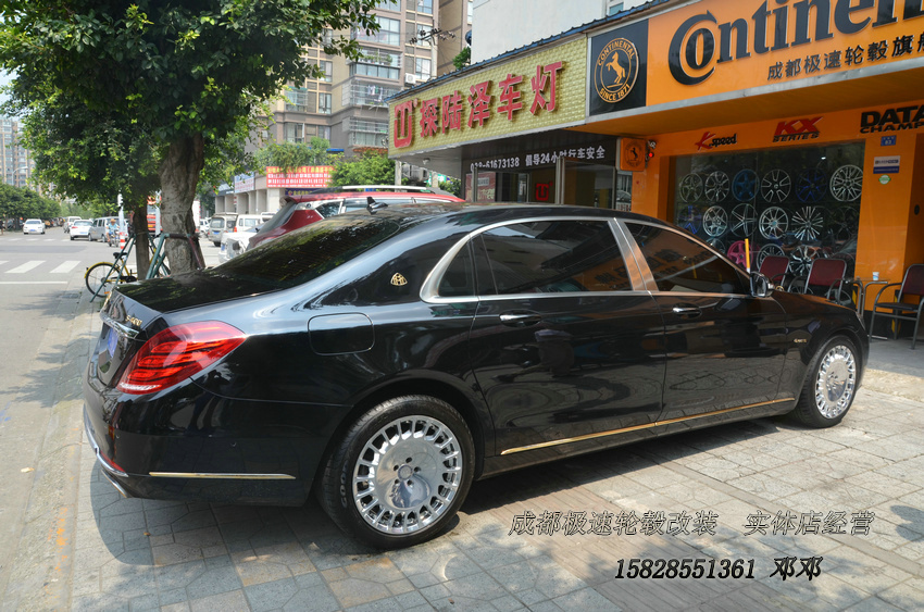邁巴赫奔馳S450 改裝19寸定制鍛造輪轂 現(xiàn)貨