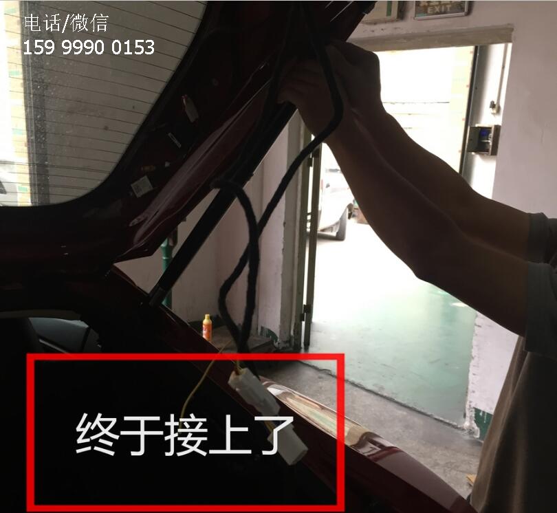 特斯拉Model S加裝電動(dòng)尾門案例，不影響電路和保修，安裝很方便