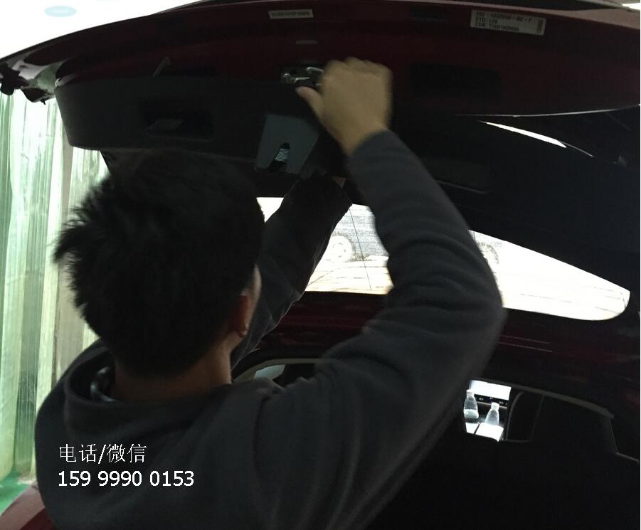 特斯拉Model S加裝電動(dòng)尾門案例，不影響電路和保修，安裝很方便