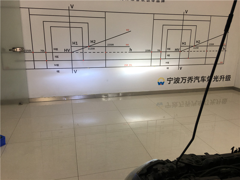 寧波萬喬改燈怎么樣？看看日產(chǎn)陽光改透鏡你就知道