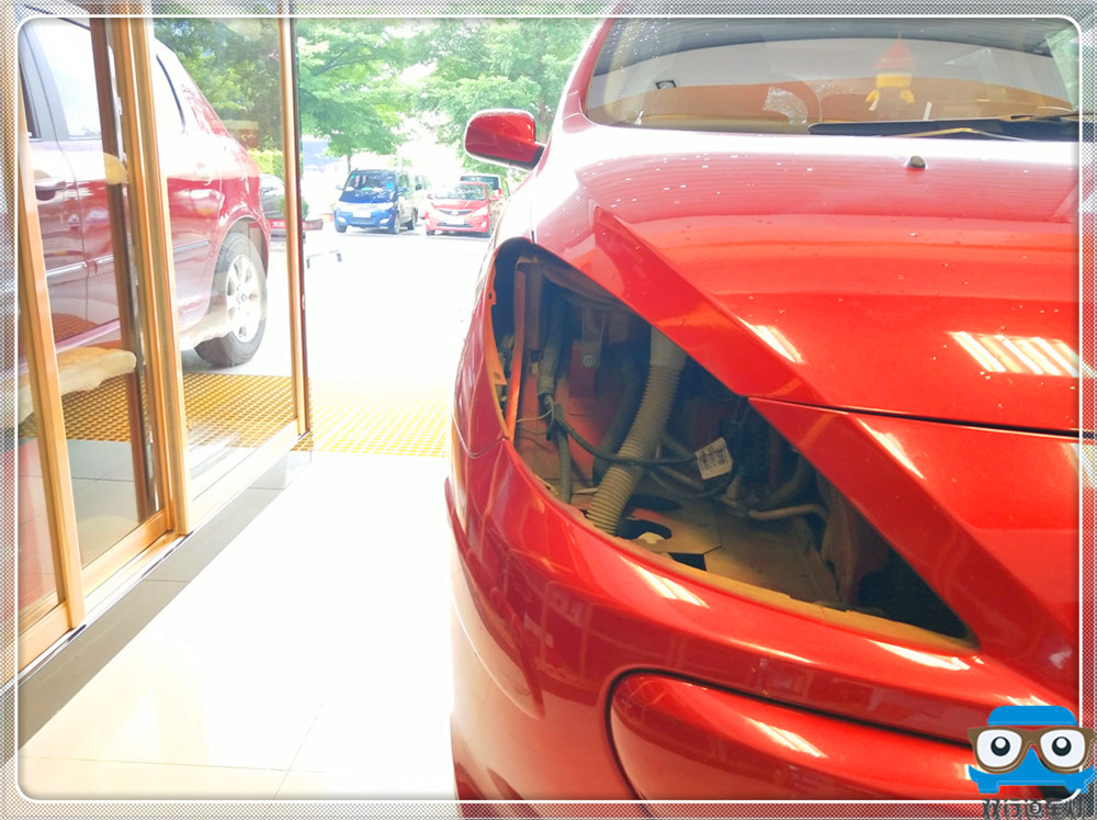 【南寧雙行道車(chē)燈】-標(biāo)志307車(chē)燈改裝米石LED雙光透鏡