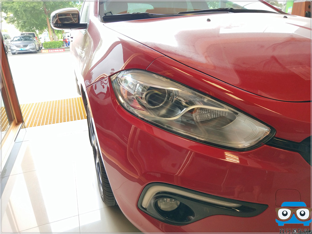 【南寧雙行道車燈】-菲亞特致悅車燈改裝GTR海拉5透鏡
